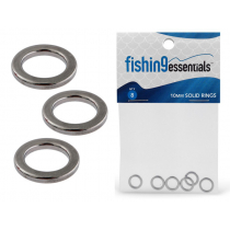 Fishing Essentials Solid Rings 10mm Qty 8