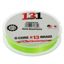 Sufix 131 G-CORE X13 Braid Neon Chartreuse 300yd