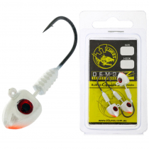 TT Lures DemonZ Jighead Pearl 1/6oz Qty 3