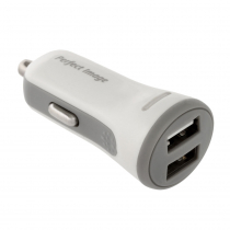 Perfect Image Dual USB Car Charger 2.1A