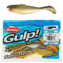 Berkley Gulp Pogy Soft Bait Pack 10cm Qty 4 Sardine