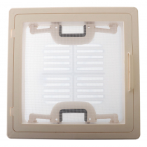MPK 4 Way Roof Vent with Clear Tint Dome 290x290mm