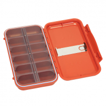 C&F Design Universal Fly Case with Compartments Orange Large