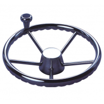 BLA Steering Wheel - Five Spoke Stainless Steel