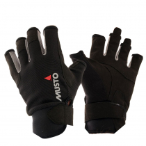 Musto Essential Sailing Short Finger Gloves Black
