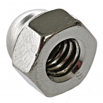 Stainless Steel Dome Nut G304 UNC 1/4 Qty 1