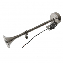 VETUS Single Trumpet Horn 24 V Stainless Steel Low Pitch