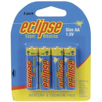 Eclipse AA Alkaline Batteries 4-Pack