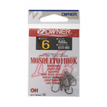 Owner Fine Wire Mosquito Lure Assist Hooks 6 Qty 10