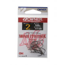 Owner Fine Wire Mosquito Lure Assist Hooks 2 Qty 9