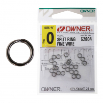 Owner P04 Fine Wire Split Ring 0 Qty 24