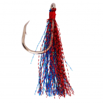 Nacsan 18R Longline Flasher Hooks Red/Blue Qty 25