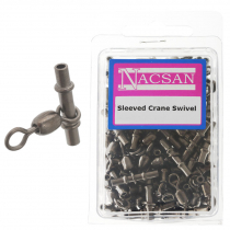Nacsan Sleeved Crane Swivels Bulk Pack