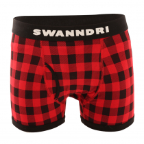 Swanndri Cotton Mens Underwear Red Black