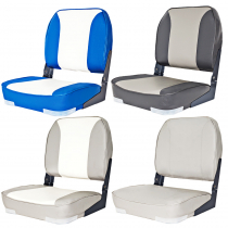 Oceansouth Deluxe Fold Down Boat Seat Upholstered