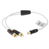 Fusion RCA Splitter Cable Female to Dual Male