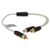 Fusion RCA Splitter Cable Male to Dual Female