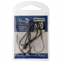 Mustad 92553 Beak/Octopus Bait Hook - 1X Strong, Forged, Size 1