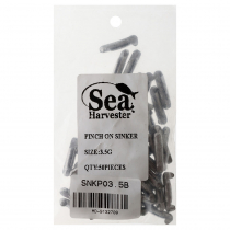 Sea Harvester Pinch On Sinkers Qty 50