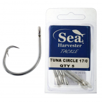 Sea Harvester Tuna Circle Hooks 17/0 Qty 5