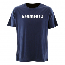 Shimano Corporate Mens T-Shirt Navy Small