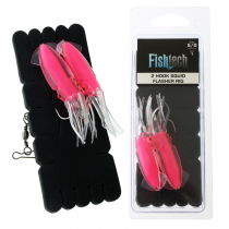 Fishtech 2-Hook Squid Flasher Rig