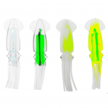 Soft Squid Lure Mixed Pack 4in Qty 4