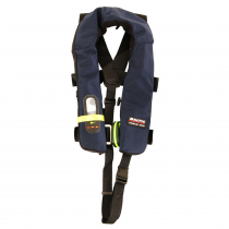 Baltic Argus Pro Automatic Inflatable Life Jacket 150N with Safety Harness Navy 40-120kg