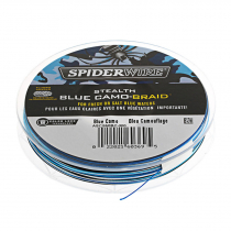 Spiderwire Stealth Blue Camo Braid 10lb 150m