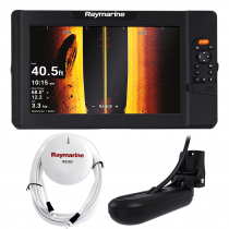 Raymarine Element 12HV CHIRP GPS/Fishfinder with RS150 GPS Sensor and HV-100 Transducer