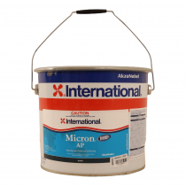 International Micron AP Antifouling Paint 10L Black - Dented Can
