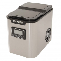 Challenger Portable Stainless Steel Ice Maker with LCD Display 240V