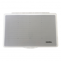 Kilwell ABS Plastic Fly Box with Slit Foam Liner Large