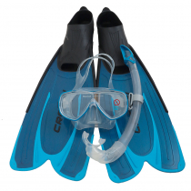 Cressi Agua Dive Mask Snorkel and Fins Set