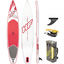 Hydro-Force Fastblast Tech Inflatable Stand Up Paddle Board with Leash and Backpack 12ft 6in