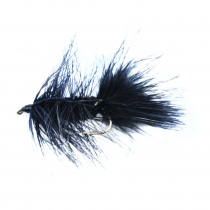 Manic Tackle Project Woolly Bugger Fly Black #8