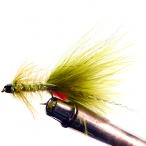 Manic Tackle Project Renes Skinny Bugger Fly Olive #8