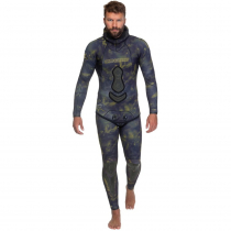 Cressi Lampuga Open Cell Mens Wetsuit Camouflage 2pc 5mm