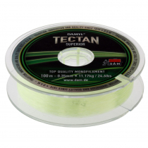 DAM Tectan Superior Monofilament Yellow Green 500m 0.35mm 24.6lb