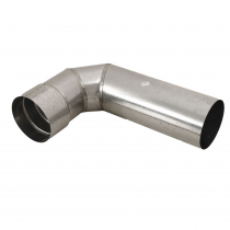 Challenger 130mm 90 Degree Elbow Flue Kit with Extension for 16L CE Califont Heaters