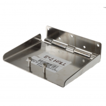 Lectrotab Standard Stainless Steel Trim Tab Plate 17x20cm