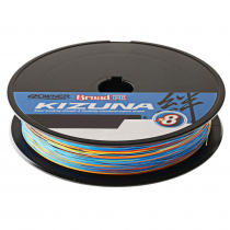 Owner Kizuna PE X8 Multicolour Braid 300m 89lb 0.42mm