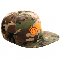 Tractor Camouflage Flat Bill Cap