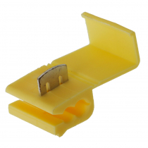 Wire Tap Connector 1.5-5mm Yellow Qty 100