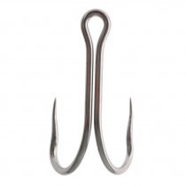 Mustad 78923 Barbless Double Tuna Hook Size 21