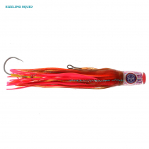 Pakula Paua Hothead Med Sprocket Rigged Game Lure 286mm Sizzling Squid