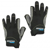 Ronstan Race Glove 3 Finger Black