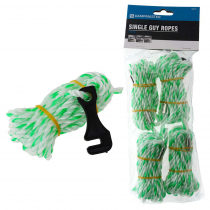 Campmaster Tent Guy Rope 6mm x 3m Qty 4