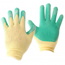 McGregor's Crinkle Latex Cotton Gloves Small