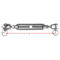 Stainless Steel Fork and Fork Open Body Turnbuckles